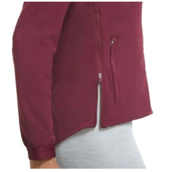 Nike Women's Flex Burgundy Reflective Running Jacket - Picture 4 of 10